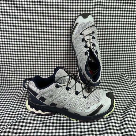 Salomon Women’s XA PRO 3D Trail Running Shoes Grey Purple Gorpcore Size 8 - Picture 1 of 7